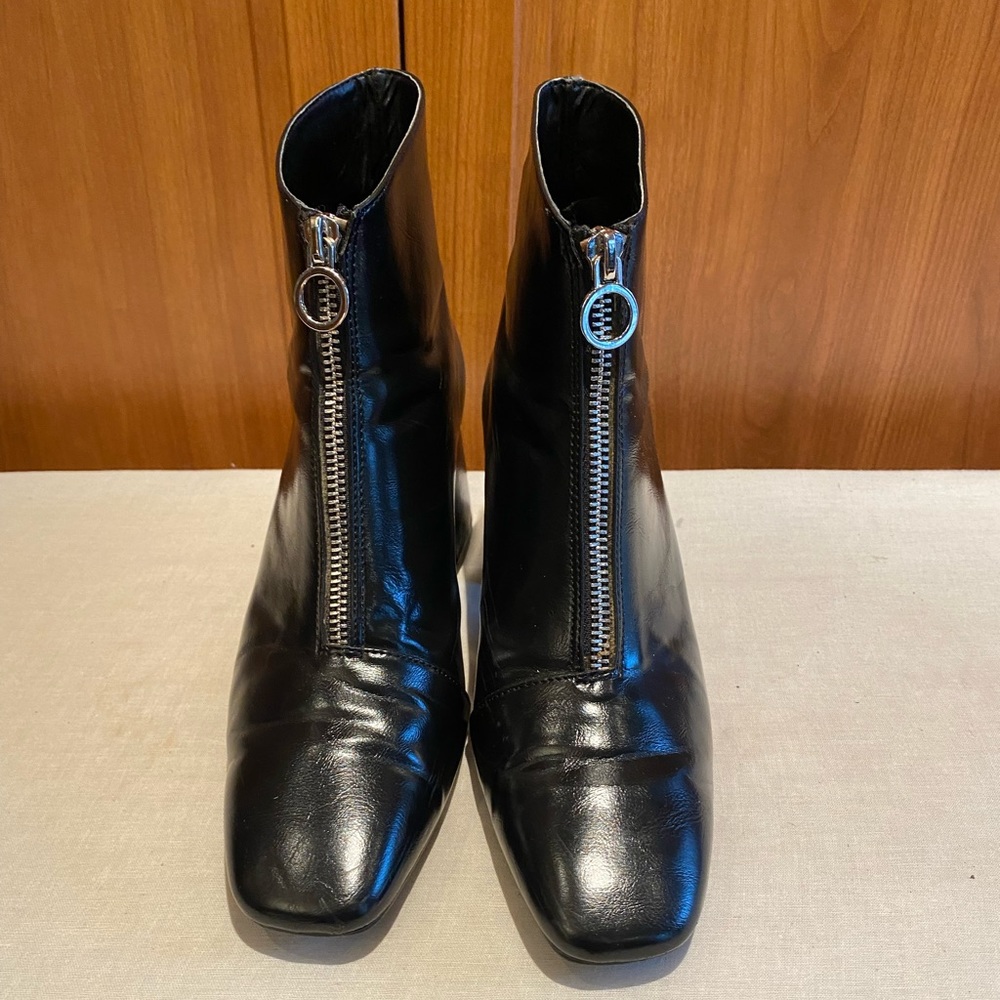 Zara Zipper Ankle Boot - Picture 2 of 9